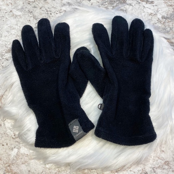 Columbia Accessories - Columbia Gloves Black Fleece Women Medium